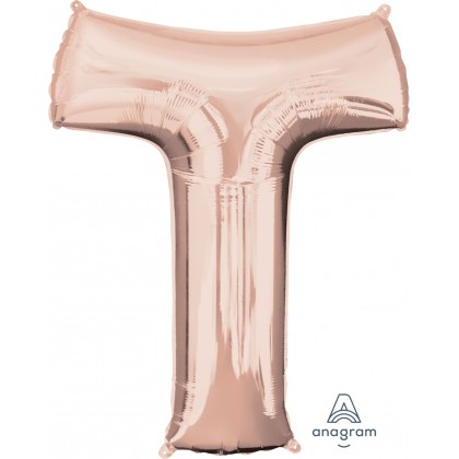 P50 32" (Rose Gold) Letter T SuperShape™